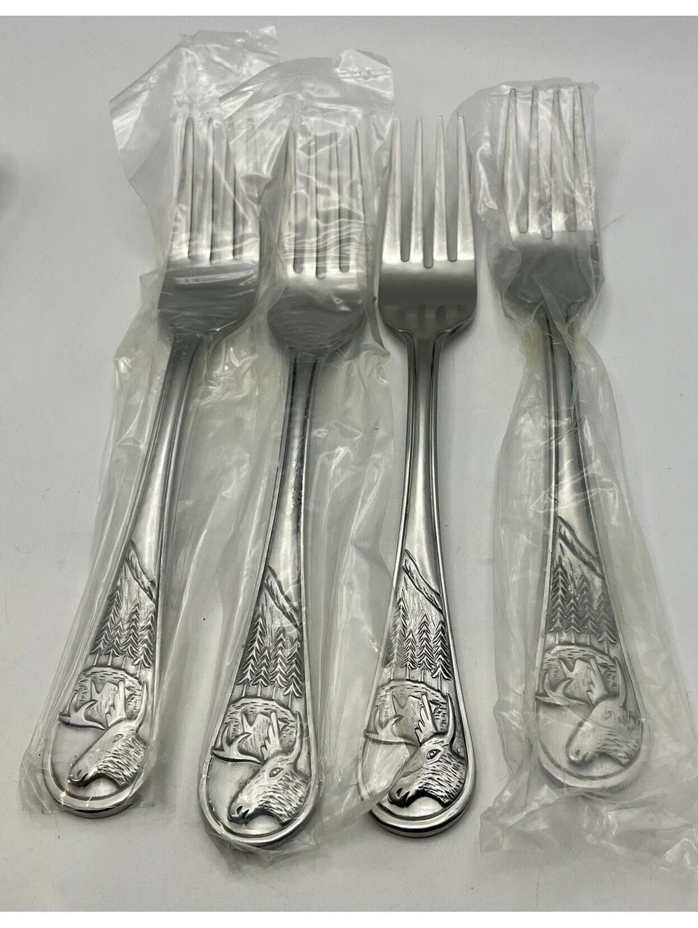 Cambridge CARIBOU Stainless China 20 Piece Set (4) 5 Piece Place Settings